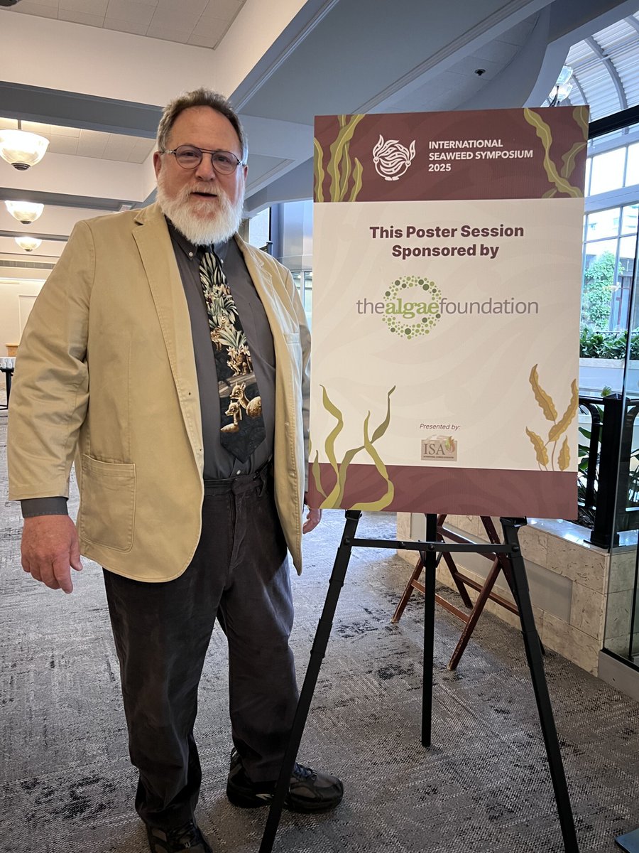 Exciting news! We're sponsoring the 2025 International Seaweed Symposium Poster Session! With 207 posters and 62 student presenters from 25 countries, we're thrilled to support emerging scientists. Stay tuned for the winners on May 9, 2025!