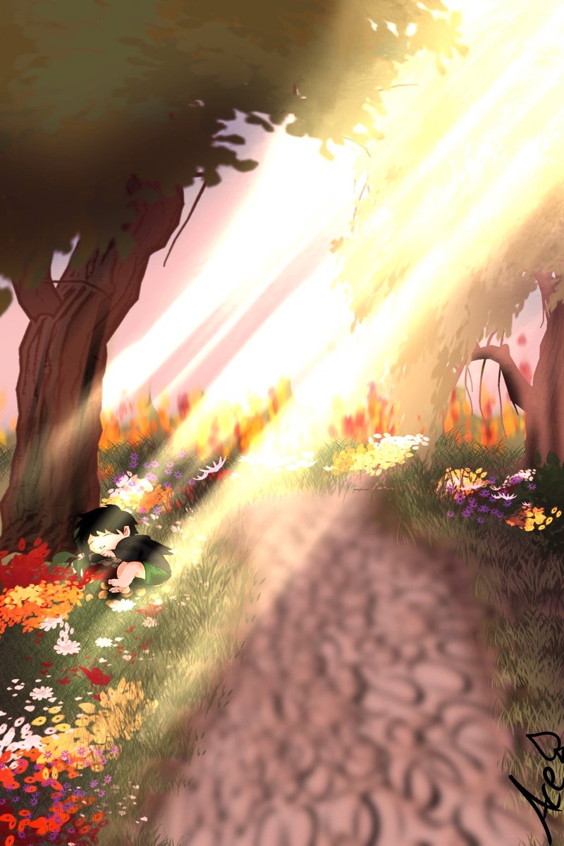 GenderButNot's tweet image. Day 6 of #timmay 
(I am aware I'm behind, I was very sick yesterday :( I am working on catching up.)
Prompt: In the Garden
(Featuring baby Timmy)