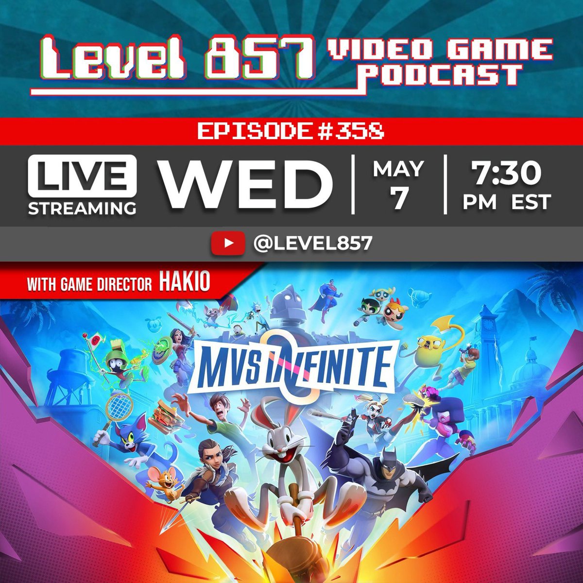 MVSInfinite's tweet image. We’re live now with @level857! You won’t want to miss it! youtube.com/live/8DsWFIOlA…