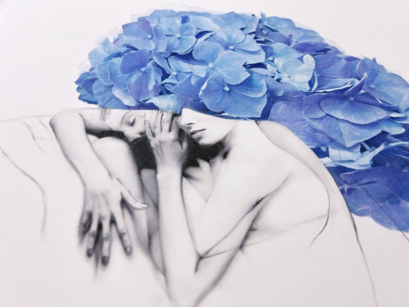 みんなの紫陽花作品が見たい