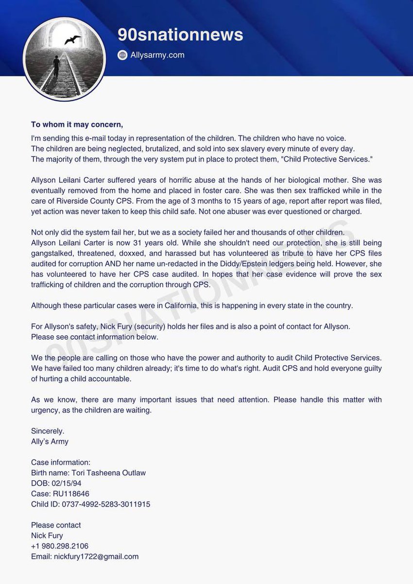 4thechildren24's tweet image. #unredactAllyCarter 
#auditcps 
#releasethedamnfiles 
ALLYSARMY.COM