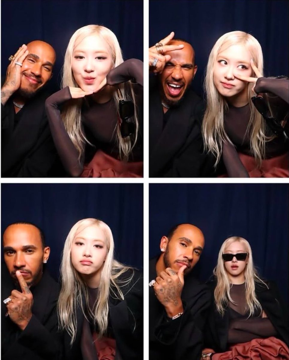🚨Lewis Hamilton and Rosé for the MET Gala after party