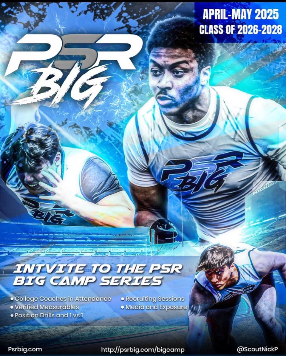 Can’t wait to compete this Saturday at the Big Man PSR Camp! <a href="/ScoutNickP/">Coach Nick Pennisi</a> <a href="/JasonPare01/">Jason Paré</a>