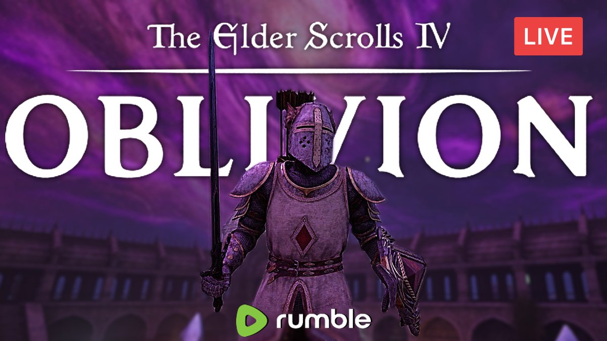 SHIVERING ISLES FINALE
🔴LIVE NOW

📌rumble.com/v6t3ozj-shiver…