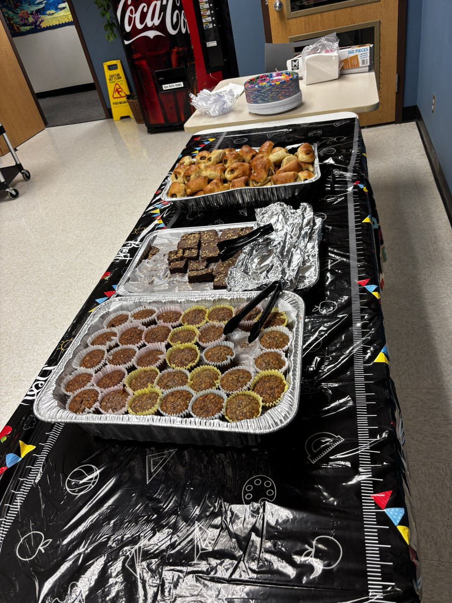 Thank you to our church community for donating breakfast for our phenomenal teachers!!!