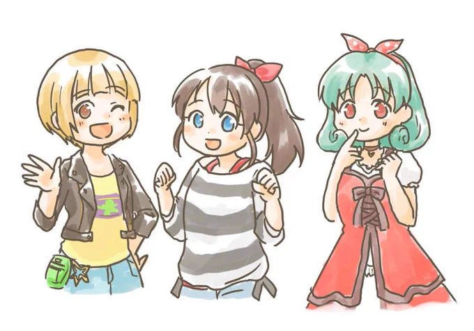 めちゃ古い絵なんですけど初めて描いたミリオンちゃんだと思うのでそっとモーニングあげします 