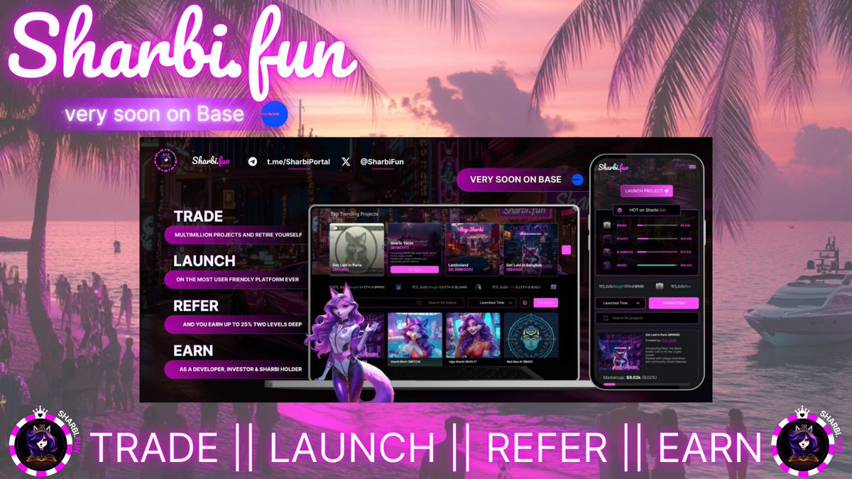 💣 $SHARBI is about to break the #meme matrix
Not just vibes — we’ve built something REAL 🔧
Devs win. Investors win. YOU win.
7 months of building. 2.5 years of growth.
$SHARBI is inevitable 👑