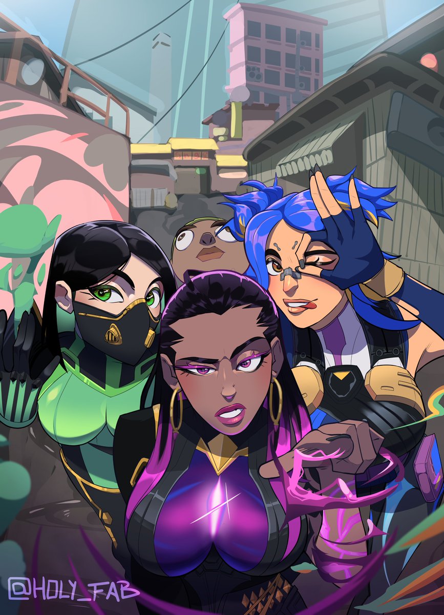 holy_fab's tweet photo. Nucna le habia metido tantas horas a un dibujo, pero siento que valió mucho la pena

#valorant #riot #neon #gekko #viper #Reyna https://t.co/d31Wx4eLdg