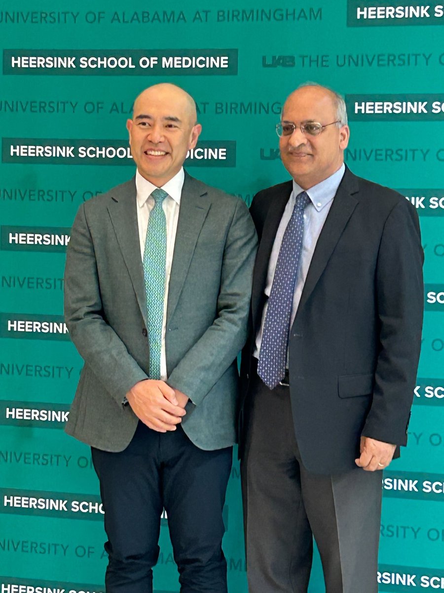 Dr. Thomas Chi was honored today at the <a href="/UABHeersink/">UAB Heersink School of Medicine</a> Spring Endowment Reception for being named Anton J. Bueschen, M.D., Endowed Chair in Urologic Surgery and Research! We were honored to have Dr. Bueschen himself in attendance. Congratulations, Dr. Chi!
<a href="/thomaschi8/">Thomas Chi</a> 
<a href="/anupamuab/">Anupam Agarwal</a>