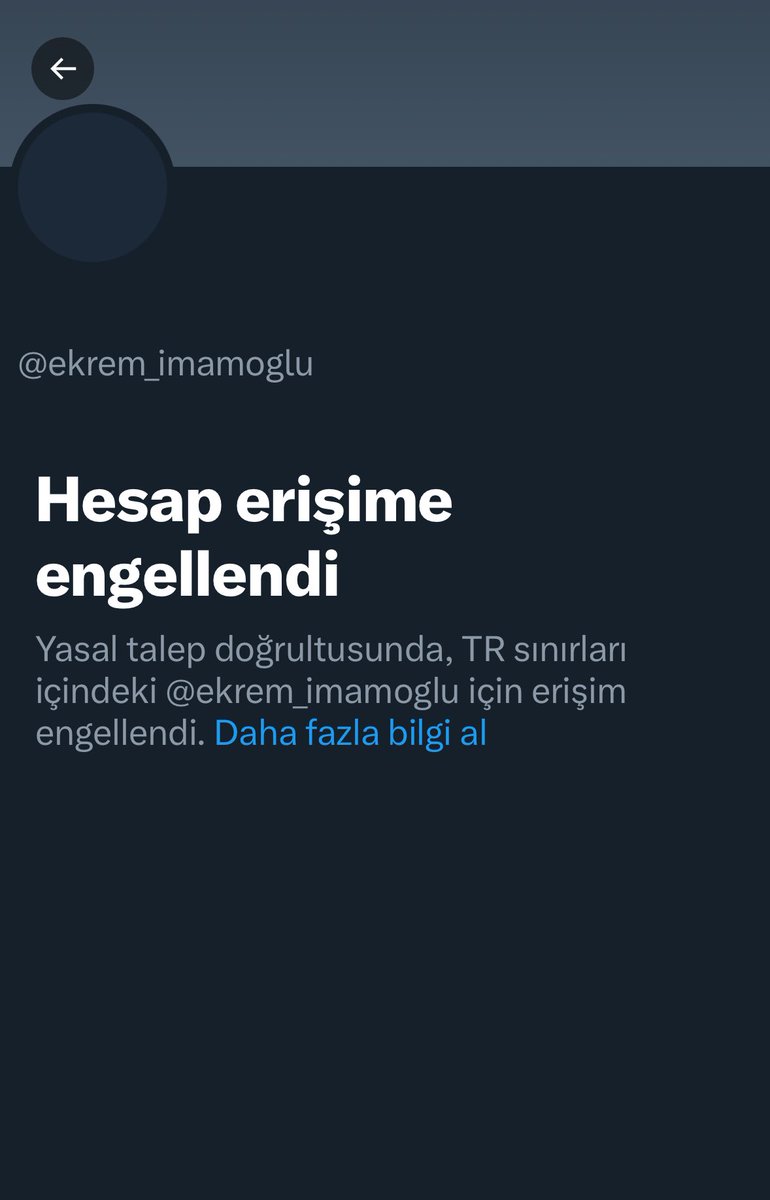 Hey <a href="/elonmusk/">Elon Musk</a>,
Blocking access to Ekrem İmamoğlu’s account in Turkey is nothing but complicity in authoritarian censorship.
This isn’t “free speech”—it’s silencing a democratic voice on behalf of a repressive regime.
Lift the ban. Don’t be a tool of tyranny.