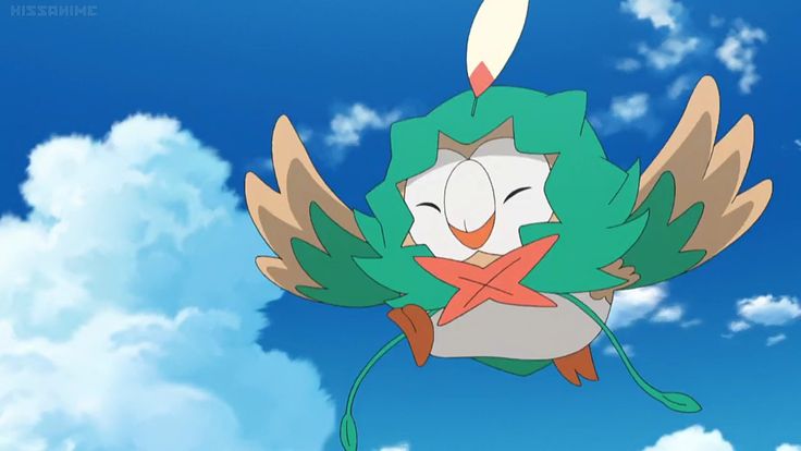 Rowlet cosplaying as Decidueye is the cutest thing you will see today 😌