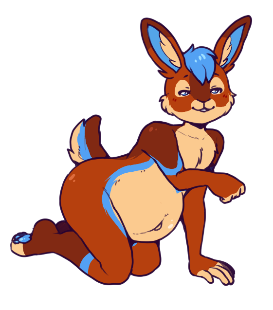 Happy #mayternity! Colored sketch for <a href="/HazelslewdAD/">Hazels Buns</a>