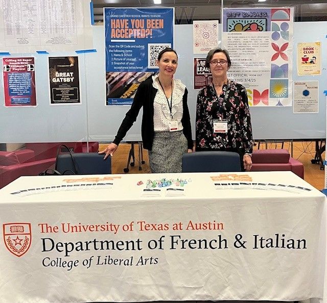 TexasFrenchSymposium (@tfswebmaster) on Twitter photo The Texas French Symposium would like to thank the representatives from <a href="/UTFRIT/">UT French & Italian</a> <a href="/Trinity_U/">Trinity University</a> <a href="/Baylor/">Baylor University</a> & <a href="/UHouston/">University of Houston</a> for their presence at this year's competition. We look forward to see you all again next year!
Vive la francophonie !
Photos <a href="/UTFRIT/">UT French & Italian</a> The Texas French Symposium would like to thank the representatives from <a href="/UTFRIT/">UT French & Italian</a> <a href="/Trinity_U/">Trinity University</a> <a href="/Baylor/">Baylor University</a> & <a href="/UHouston/">University of Houston</a> for their presence at this year's competition. We look forward to see you all again next year!
Vive la francophonie !
Photos <a href="/UTFRIT/">UT French & Italian</a>