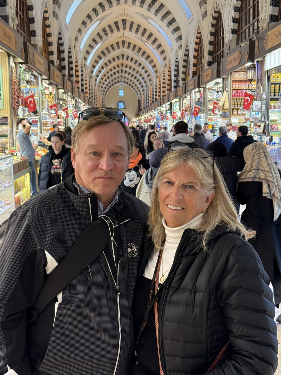BobRusbuldt's tweet photo. In Istanbul, #Turkey at the famous Spice Bazaar, built in 1664, and the Ottoman-era historical imperial Blue mosque. #History of #Istanbul is incredible! #BlueMosque #SpiceBazaar https://t.co/Lb7rJaRJux