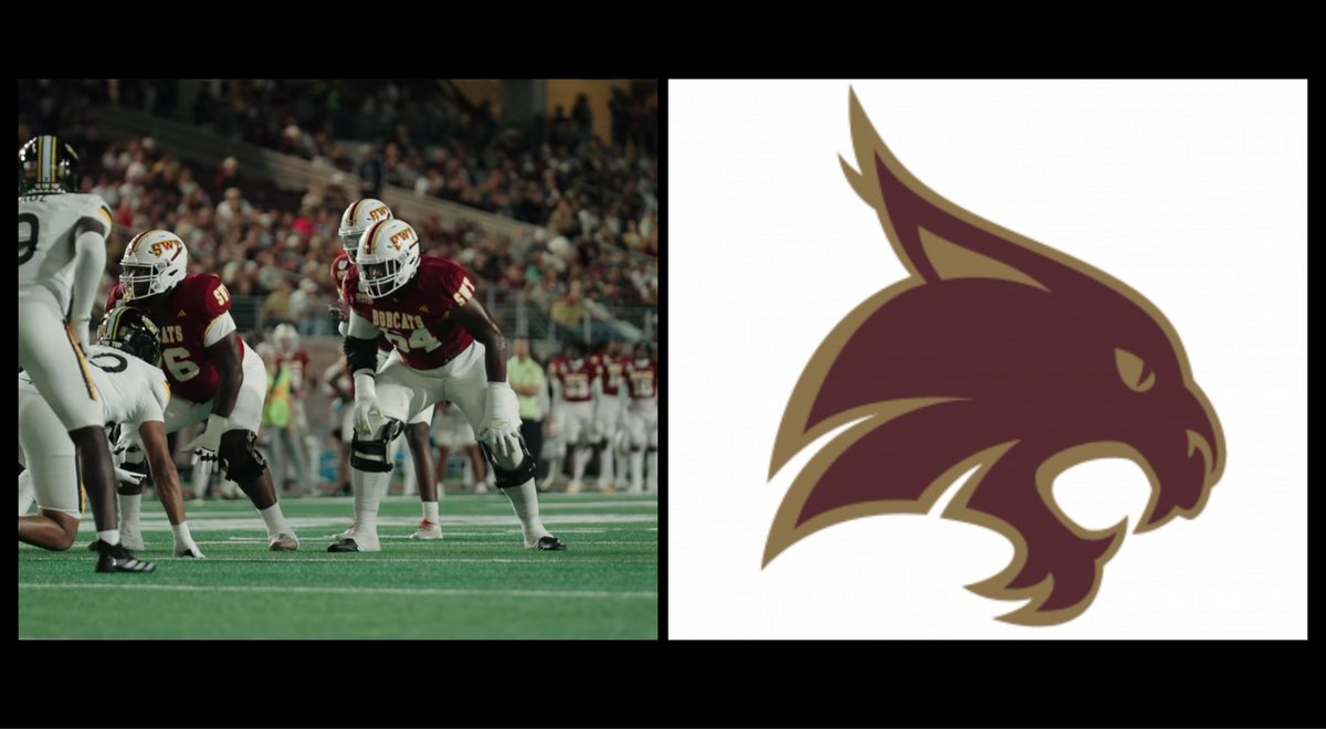 Kingston Tupuola (@kingtupes) on Twitter photo I'm very grateful to receive an offer to play for <a href="/TXSTATEFOOTBALL/">Texas State Football</a>
<a href="/CoachDexG4WYW/">Dexter Mccoil Sr.</a>
#EatEmUp
Thank you, Lord, for these opportunities. 🙏🏾
<a href="/CoachHardeman/">Cedric Hardeman</a> <a href="/IronWillSC/">Iron Will</a> <a href="/CoachBChavez/">CoachBChavez</a> <a href="/BWells409/">Ben Wells</a> <a href="/CoachCondiff/">Tyler Condiff</a> <a href="/JPBC4LIFE/">Coach JP DeLaRosa</a> <a href="/ConroeTigersFB/">Conroe Tiger Football</a> I'm very grateful to receive an offer to play for <a href="/TXSTATEFOOTBALL/">Texas State Football</a>
<a href="/CoachDexG4WYW/">Dexter Mccoil Sr.</a>
#EatEmUp
Thank you, Lord, for these opportunities. 🙏🏾
<a href="/CoachHardeman/">Cedric Hardeman</a> <a href="/IronWillSC/">Iron Will</a> <a href="/CoachBChavez/">CoachBChavez</a> <a href="/BWells409/">Ben Wells</a> <a href="/CoachCondiff/">Tyler Condiff</a> <a href="/JPBC4LIFE/">Coach JP DeLaRosa</a> <a href="/ConroeTigersFB/">Conroe Tiger Football</a>