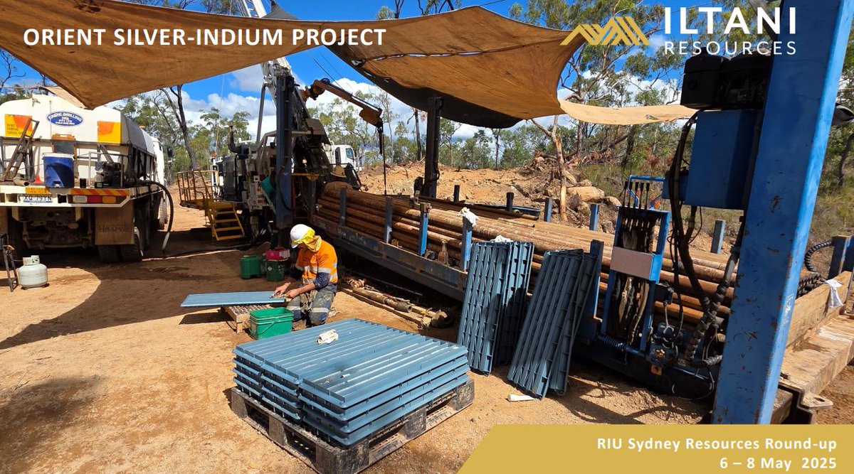 Iltani Resources (@iltaniresources) on Twitter photo We're pleased to provide a copy of $ILT MD Donald Garner's presentation for today's <a href="/VEvents_RIU/">Vertical Events</a> Sydney Resources Round-Up Conference.
Donald is at booth #23 and will present today at 1.15PM AEST.
View the full presentation here 👉 bit.ly/3GGV1Ck
#Silver #Indium We're pleased to provide a copy of $ILT MD Donald Garner's presentation for today's <a href="/VEvents_RIU/">Vertical Events</a> Sydney Resources Round-Up Conference.
Donald is at booth #23 and will present today at 1.15PM AEST.
View the full presentation here 👉 bit.ly/3GGV1Ck
#Silver #Indium