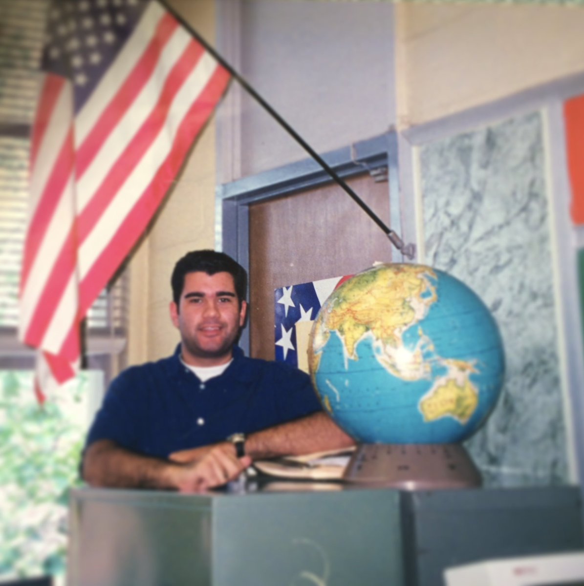 drchrismiller2's tweet image. Teacher Appreciation Week has me reflecting on where it all began nearly 26 years ago. This was me in my first year of teaching — full of nerves, hope, and a belief in students. Thank you, TEACHERS. You matter. You’re seen. #TeacherAppreciationWeek