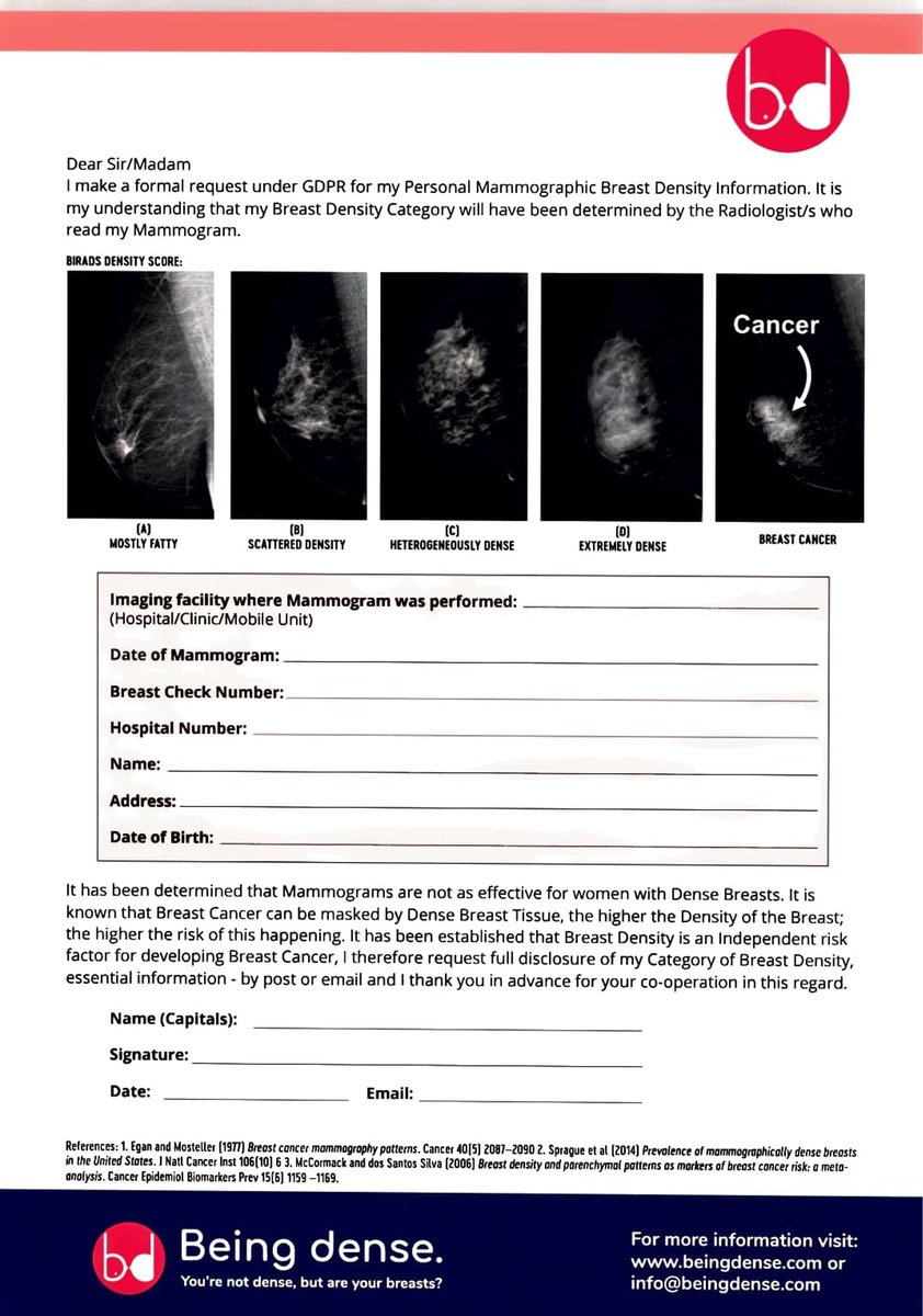 Siobhán Freeney Advocate #BreastDensity #LobularBC tweet media