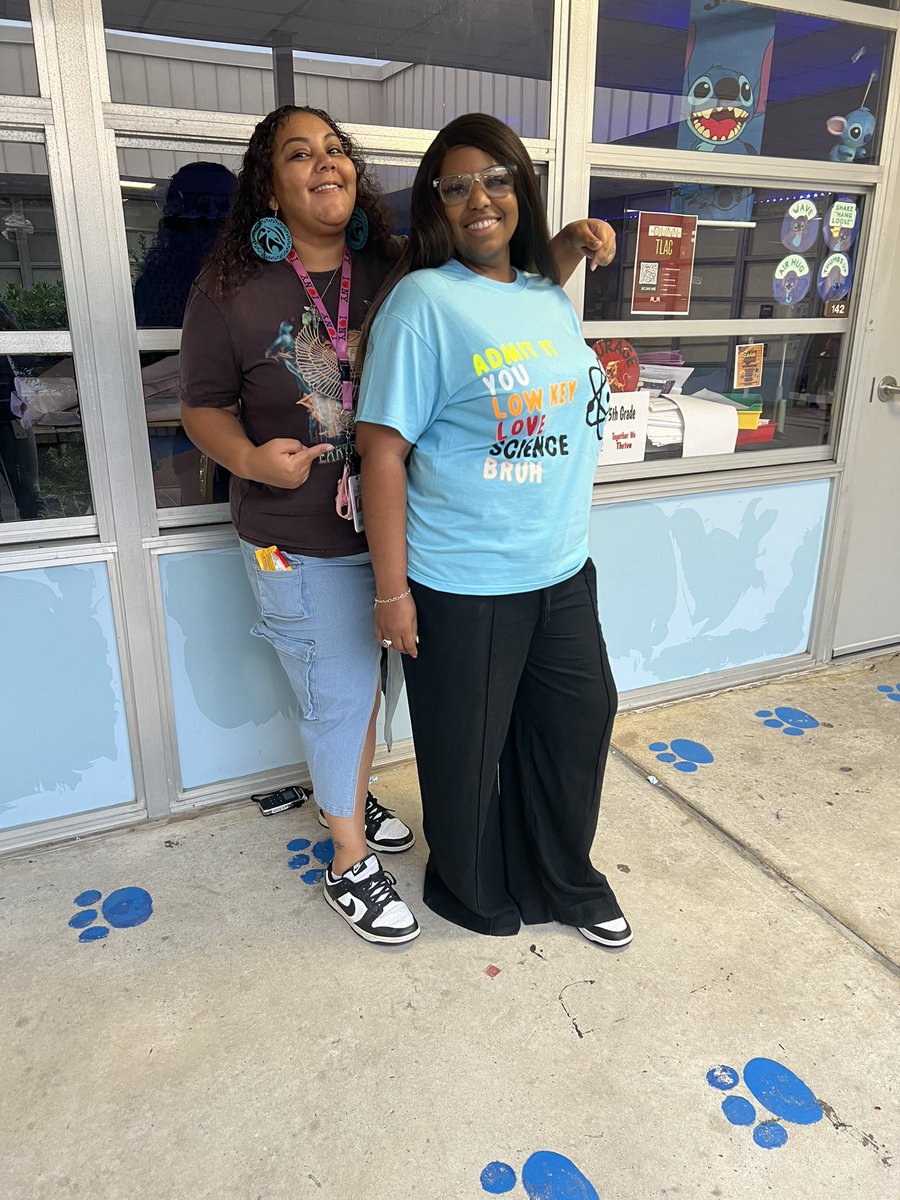 Tangela Kegler M.Ed. (@mrskegler) on Twitter photo Today was dress like your teacher friend! I think me and Mrs. Freeman got it right! Lol! #Stitch #Vomeros #Dunks #AdmitItYouLowkeyLoveScienceBruh
<a href="/ZsetephaniDixon/">Zsetephani Dwellingham</a> <a href="/Freeman_Math/">Jovan Freeman</a> <a href="/LeaLinthicum/">Lea Linthicum (Ms.L)</a> <a href="/DunnES_AISD/">Dunn Elementary AISD</a> Today was dress like your teacher friend! I think me and Mrs. Freeman got it right! Lol! #Stitch #Vomeros #Dunks #AdmitItYouLowkeyLoveScienceBruh
<a href="/ZsetephaniDixon/">Zsetephani Dwellingham</a> <a href="/Freeman_Math/">Jovan Freeman</a> <a href="/LeaLinthicum/">Lea Linthicum (Ms.L)</a> <a href="/DunnES_AISD/">Dunn Elementary AISD</a>