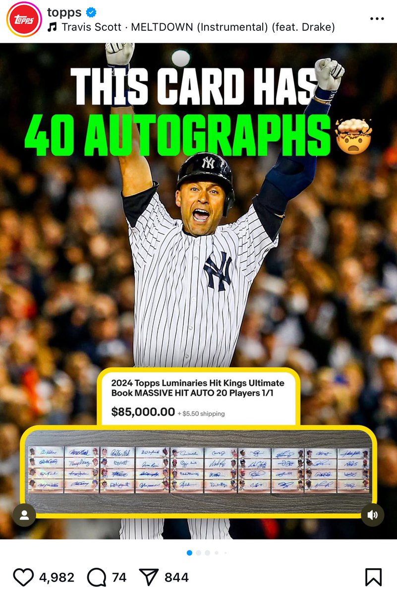 RichBrummett's tweet photo. These cards are all being sold by 1 seller on eBay! Pretty amazing! #sportscards #thehobby #ebay https://t.co/ktLILVbyMb