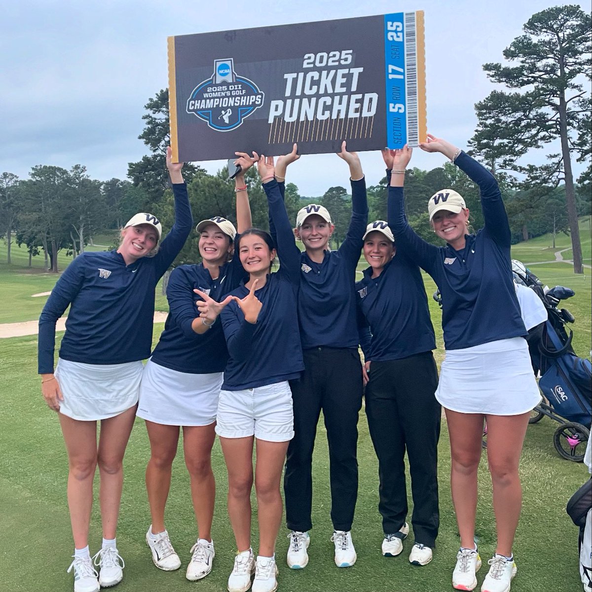 Wingate Bulldogs (@wu_bulldogs) on Twitter photo NEXT STOP β‘οΈ NATIONALS!!!!!
#2 <a href="/Wingate_WGolf/">WU Women's Golf</a> takes care of business in a playoff to clinch a spot at the <a href="/NCAADII/">NCAA Division II</a> National Championships!
The βDogs are heading to Vegas!
#OneDog NEXT STOP β‘οΈ NATIONALS!!!!!
#2 <a href="/Wingate_WGolf/">WU Women's Golf</a> takes care of business in a playoff to clinch a spot at the <a href="/NCAADII/">NCAA Division II</a> National Championships!
The βDogs are heading to Vegas!
#OneDog
