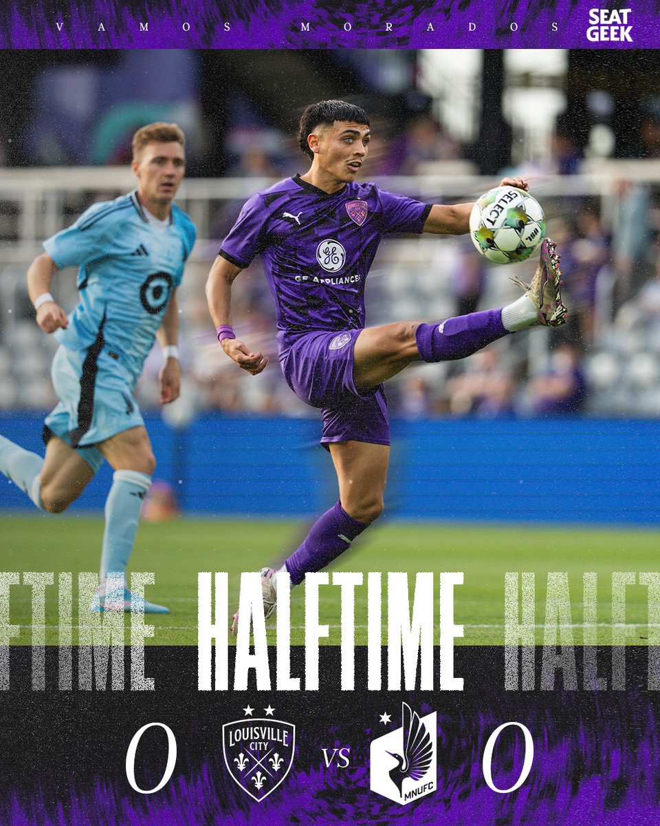 loucityfc's tweet photo. Tied up through 45. 

#LOUvMIN | @SeatGeek https://t.co/WMq9lqjx8x