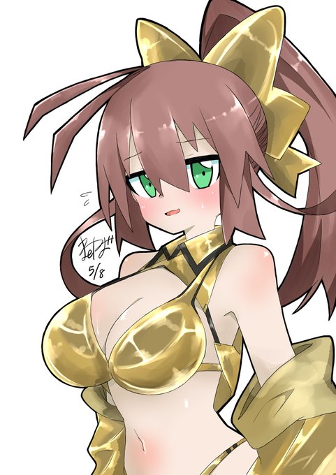 連休終わったし、塗り方もよくわからないけど描きたかったからいいんだよ。
うちの子に着せて満足よ! 