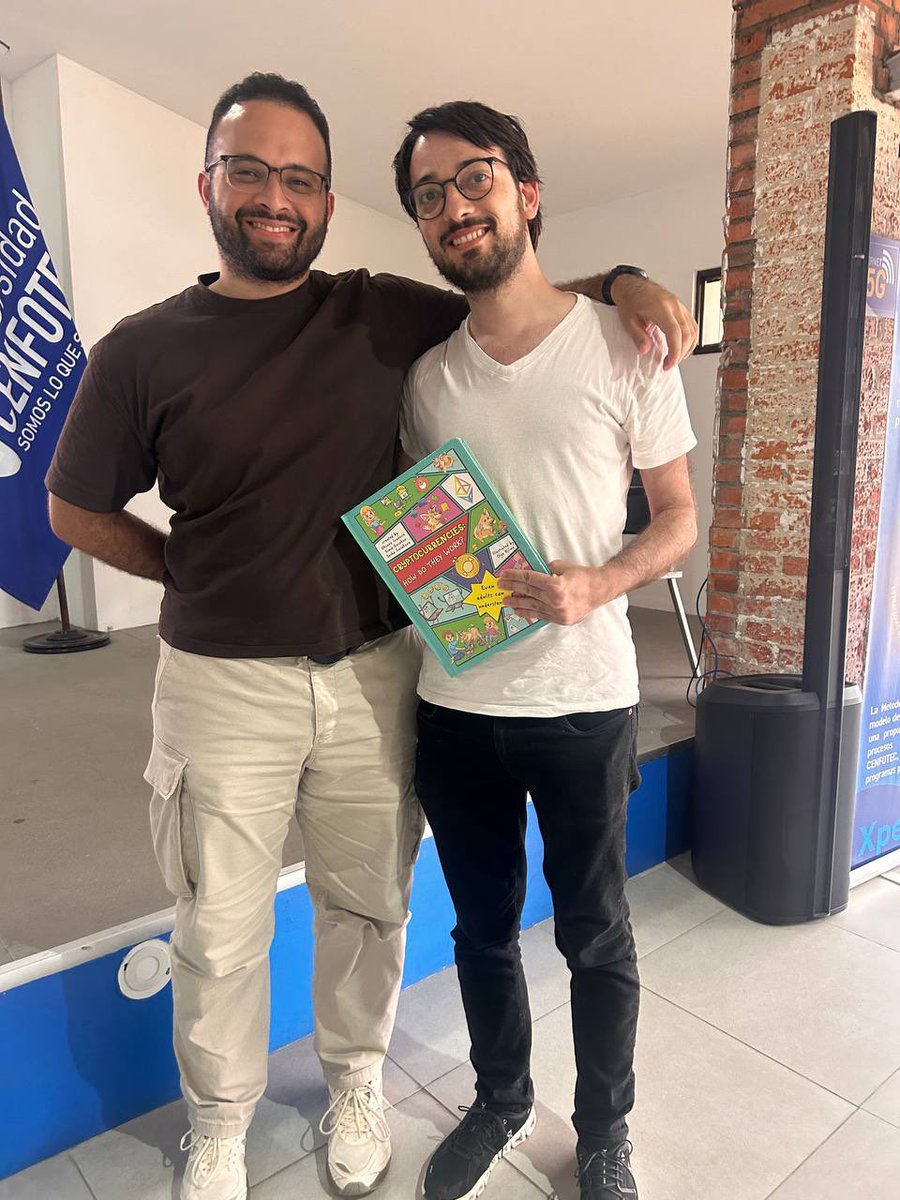 enti (@entigdd) on Twitter photo acabo de cerrar el primer Solo Stakers Guild en Costa Rica, gracias a <a href="/EthereumCR/">Ethereum Costa Rica🇨🇷 ETH Pura Vida 19-26th Oct</a> <a href="/UCenfotec/">Universidad Cenfotec</a> y Web3 MentorHood
Pura Vida! 🤙 acabo de cerrar el primer Solo Stakers Guild en Costa Rica, gracias a <a href="/EthereumCR/">Ethereum Costa Rica🇨🇷 ETH Pura Vida 19-26th Oct</a> <a href="/UCenfotec/">Universidad Cenfotec</a> y Web3 MentorHood
Pura Vida! 🤙
