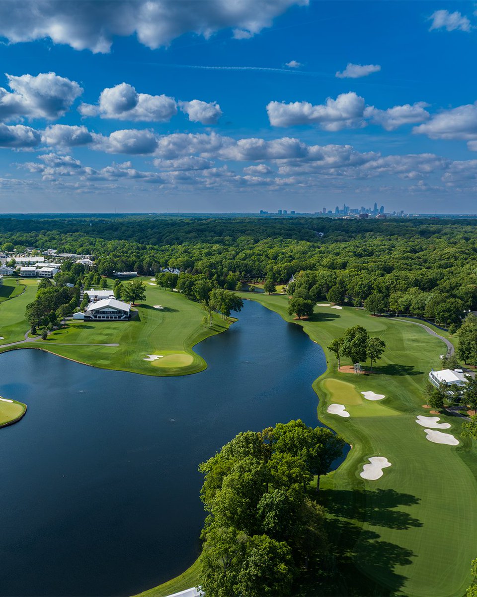 Quail Hollow from high in the sky! 

#PGAChamp