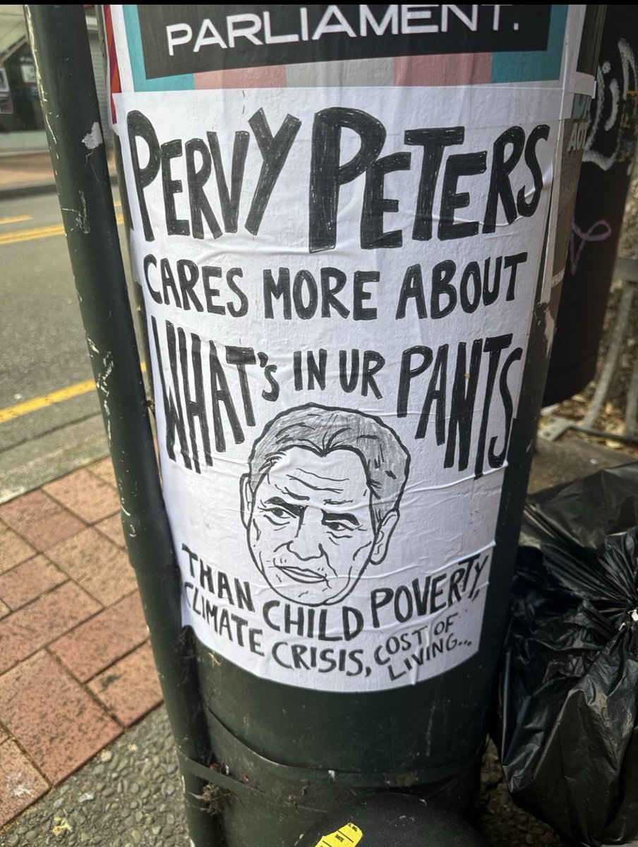 2ETEKA's tweet photo. Just seen in Wellington just now.
The insane left, sexual perversion is their key communication device.
Btw you maniacs WP isn’t interested in what’s in your pants, he’s interested in what’s in legislation.
https://t.co/Y7fFuQCHor https://t.co/x3QPT9oz2t