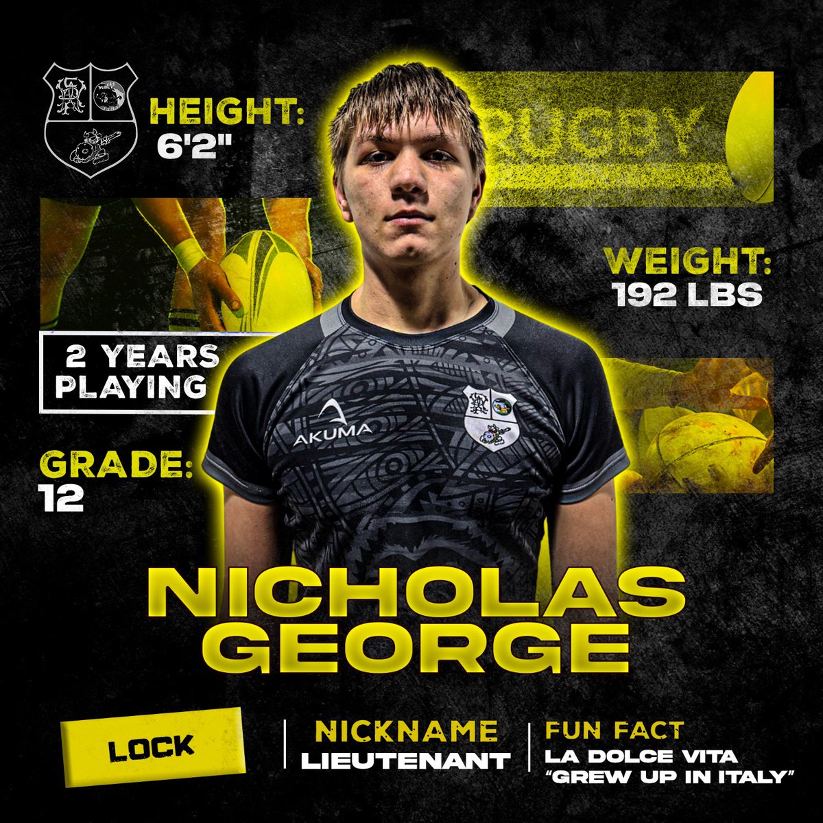 Introducing Nicolas George, aka the lieutenant. This guy is great and we love to have him on the team