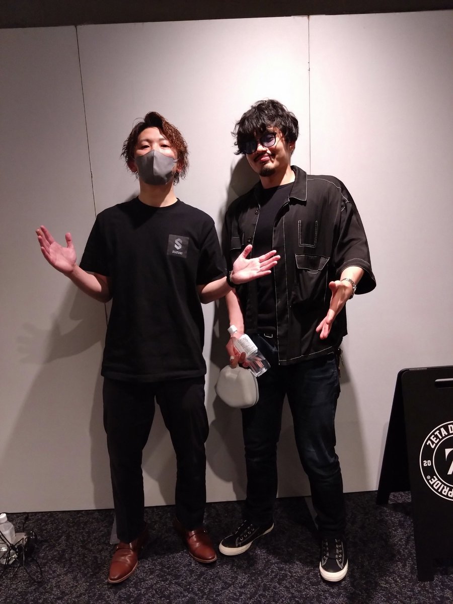 昨日のZETA FIGHT CLUBの写真 皆さん優しいぜありがとｾﾝｷｭ evoでお会い