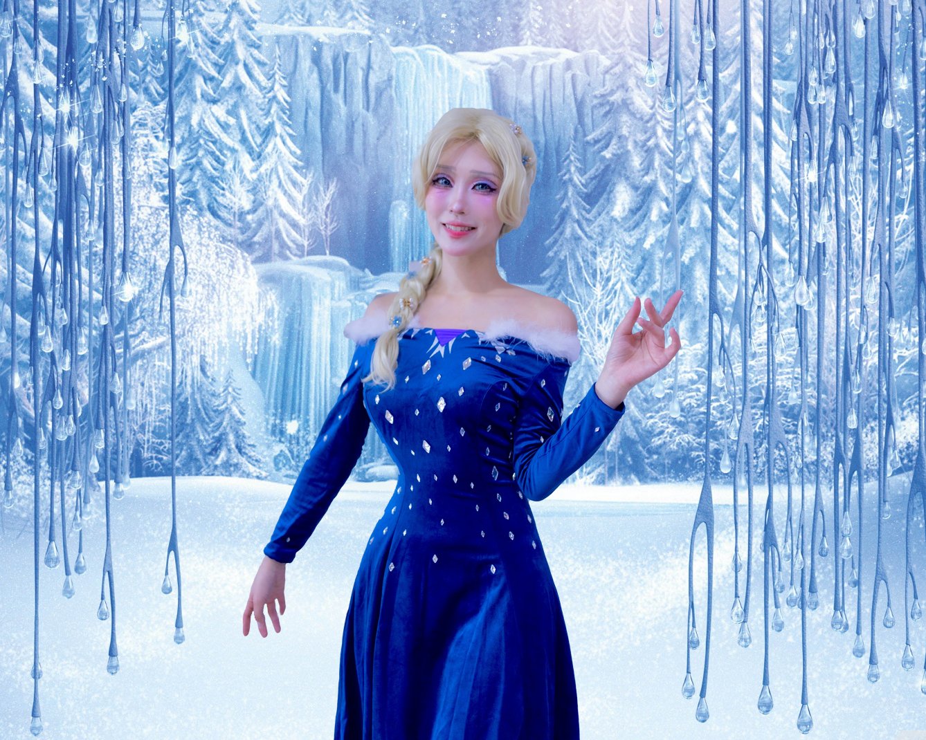 エルサ ウィッグ ❄️着用画像追加しました❄️ エルサ - Search / X