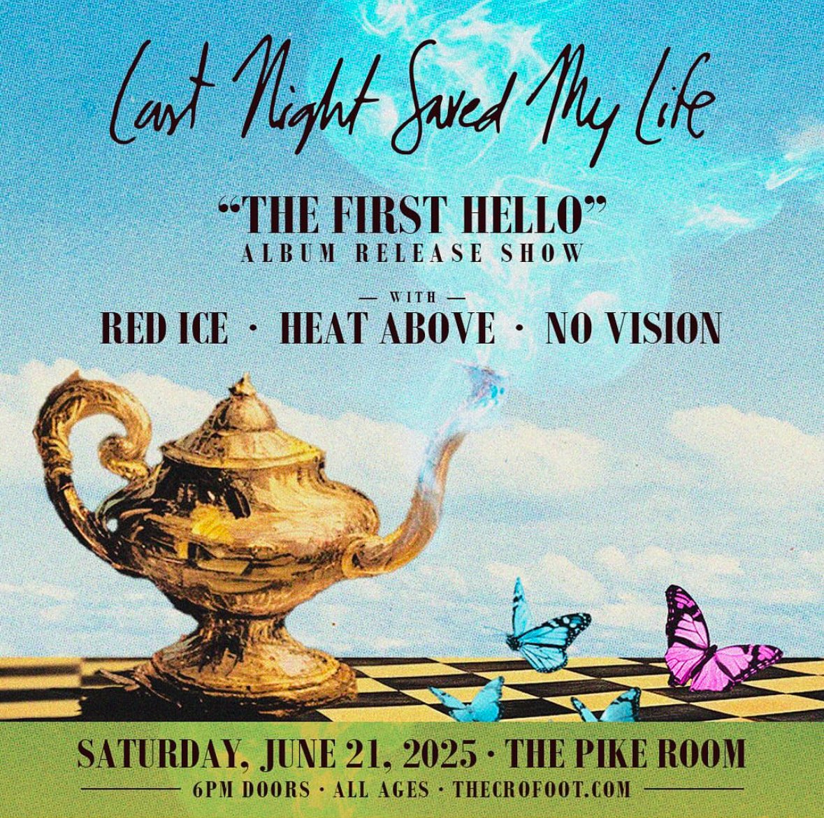 LastNightSaved's tweet image. Show Announcement for Michigan!!! Let’s pack this room and get wild