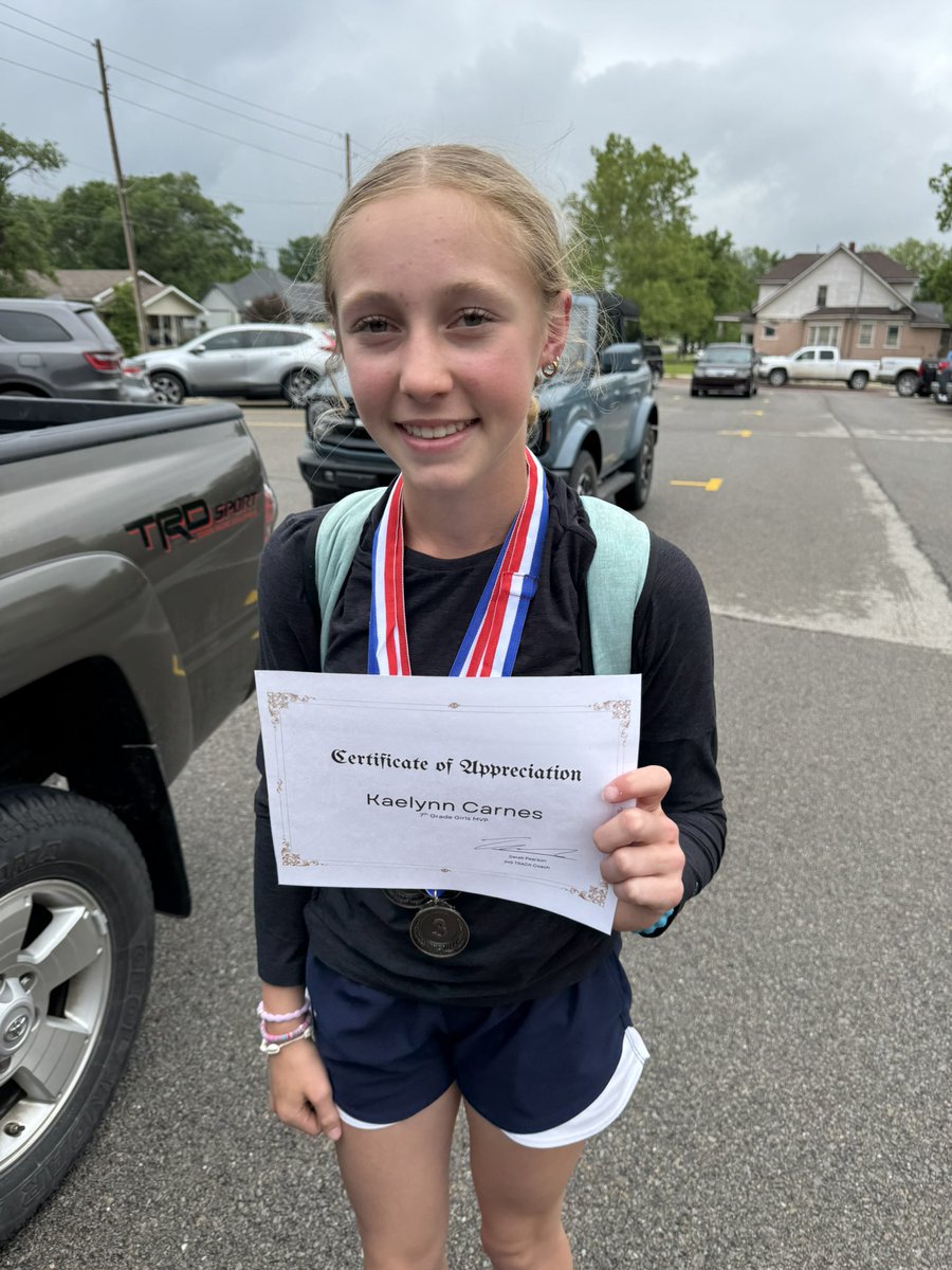 Kaelynn M. Carnes (@kaelynncarnes24) on Twitter photo 💙🧡At our track celebration, I received my medals (7) from my last 3 meets. I was also named 7th Grade Girls MVP! Appreciate my coaches pushing me! <a href="/2K12TopGun/">Top Gun 2K12 - Premier</a> <a href="/topgunfastpitch/">Top Gun Fastpitch</a> #tgf 🧡💙✈️ 💙🧡At our track celebration, I received my medals (7) from my last 3 meets. I was also named 7th Grade Girls MVP! Appreciate my coaches pushing me! <a href="/2K12TopGun/">Top Gun 2K12 - Premier</a> <a href="/topgunfastpitch/">Top Gun Fastpitch</a> #tgf 🧡💙✈️