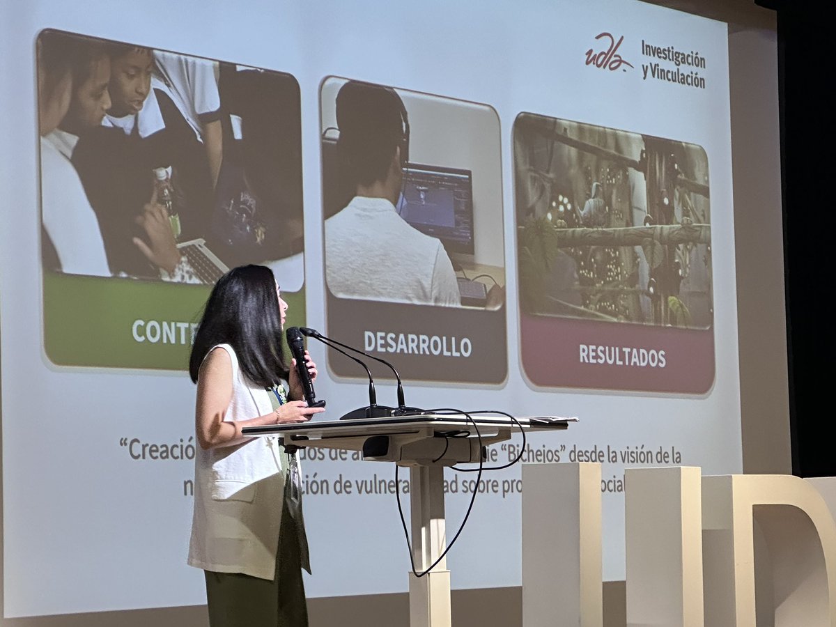 CABIPANC's tweet image. Desde el #IPANC felicitamos a Carolina Loor, docente de la carrera de Multimedia y Producción Audiovisual #NODO de la @UDLAEcuador, y colaboradora permanente de nuestro instituto, por su participación y aporte con el proyecto animado #Bichejos durante la 3ra edición del evento de…