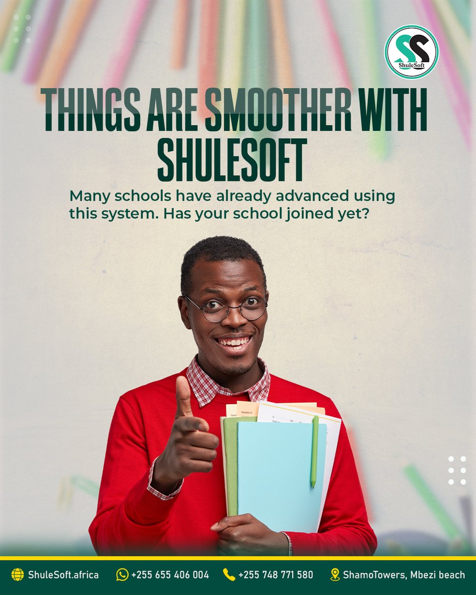 📌 Is your school still stuck in manual systems?
 Things are smoother with ShuleSoft!
Many schools have already transformed the way they operate using this powerful system. From fee management to academic reports - it’s all in one place.