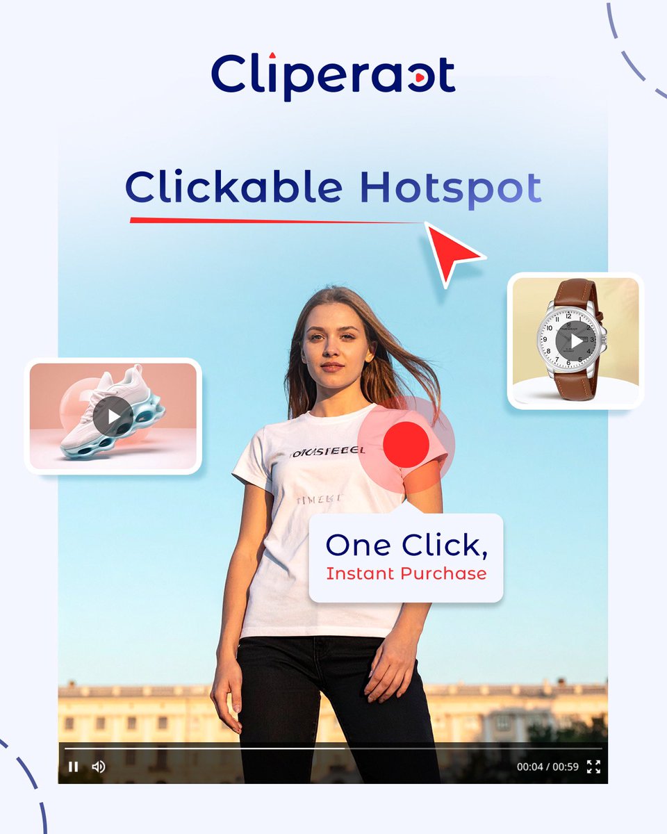 cliperact's tweet photo. Why use Interactive hotspots in your videos?

Because static content is no longer enough. 👎

Clickable Hotspots make your videos Interactive - and that changes everything 📈

#InteractiveVideo #VideoMarketing #EcommerceTools #HotspotTech https://t.co/DNkDsJznXO