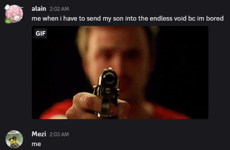 oh my god it's been so long. anyway hi this why would he do this