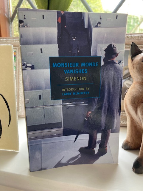 New on the blog today, I've written about MONSIEUR MONDE VANISHES by Georges Simenon (tr. Jean Stewart).

A seemingly respectable man, frustrated with his stifling life, rebels against convention in this intriguing novella by one of my favourite writers!

jacquiwine.wordpress.com/2025/05/08/mon…