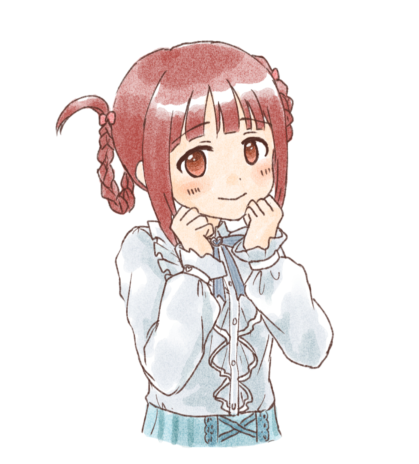 「亜利沙ちゃん描けました～!お洋服も髪型も本当にかわいい 」|コメーメのイラスト
