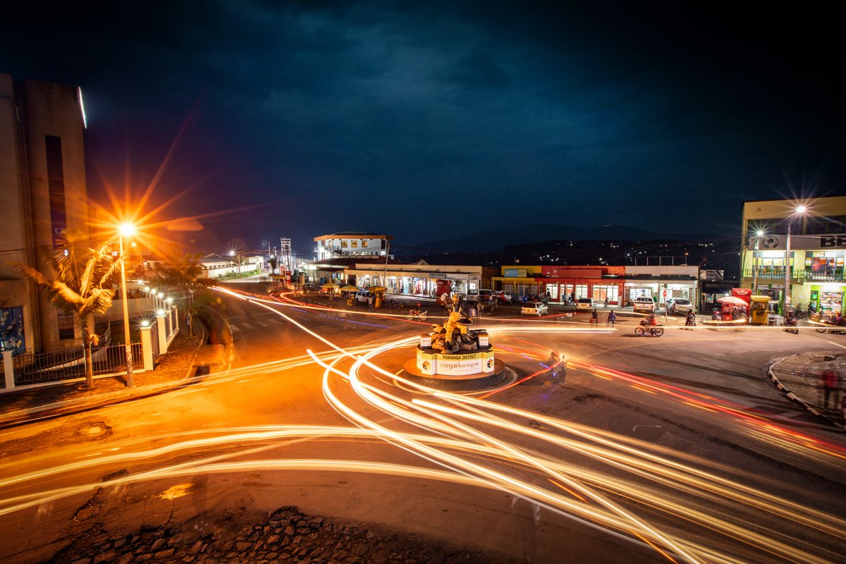 Image Rwanda (@image_rw) on Twitter photo Night lights dance through the heart of Muhanga City in this stunning night shot. Captured with a slow shutter speed, the image reveals a mesmerizing blend of motion and glow, showcasing the city's quiet elegance under the night sky.
<a href="/Muhangadis/">MUHANGA District</a>
#ImagingRwanda
📸 Hubert Night lights dance through the heart of Muhanga City in this stunning night shot. Captured with a slow shutter speed, the image reveals a mesmerizing blend of motion and glow, showcasing the city's quiet elegance under the night sky.
<a href="/Muhangadis/">MUHANGA District</a>
#ImagingRwanda
📸 Hubert