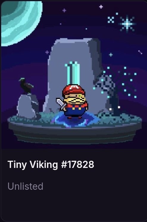 βօղҽʂ (@boneselmuerto) on Twitter photo From 3 full plumber <a href="/Tiny__Vikings/">Tiny Vikings</a> grails to just 1. What lucky chappy this holder has become.
#StayTiny 🤏 go to Valhalla ⚔️ From 3 full plumber <a href="/Tiny__Vikings/">Tiny Vikings</a> grails to just 1. What lucky chappy this holder has become.
#StayTiny 🤏 go to Valhalla ⚔️
