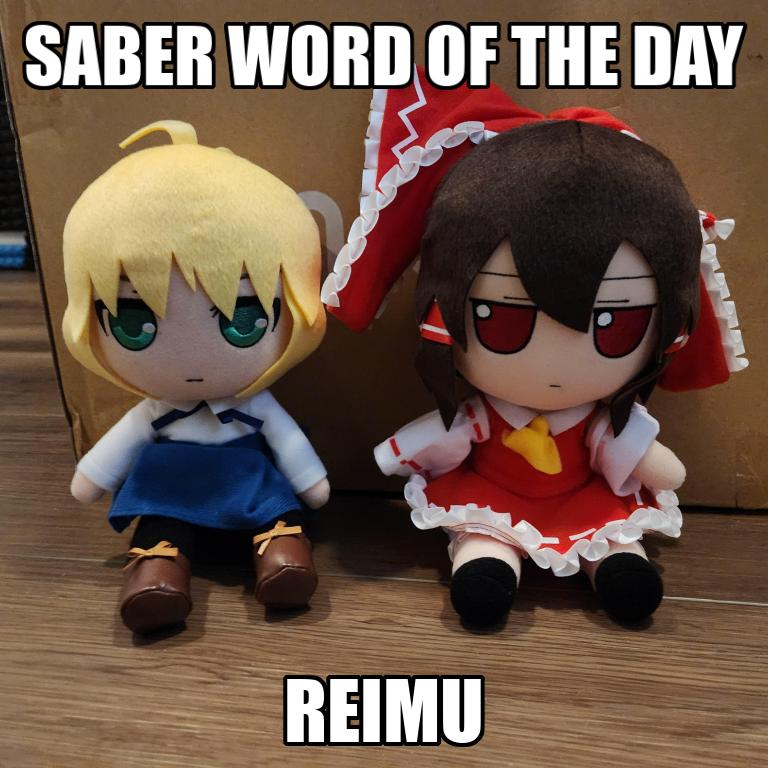 Saber Word Of The Day (@saberwotd) on Twitter photo 