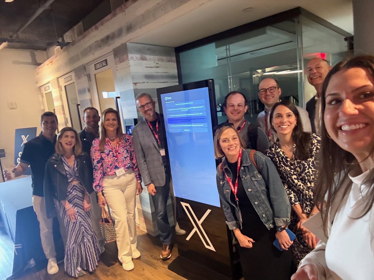 Great partners can transform a busy schedule with a lot meetings into a great time of brainstorming and fun.  Thanks <a href="/swolek/">Stephen Wolek</a> and <a href="/Jsfizzle123/">Justin Fields</a> and the whole team at <a href="/X/">X</a> <a href="/xai/">xAI</a> for a great evening and a great partnership. You guys are the best!