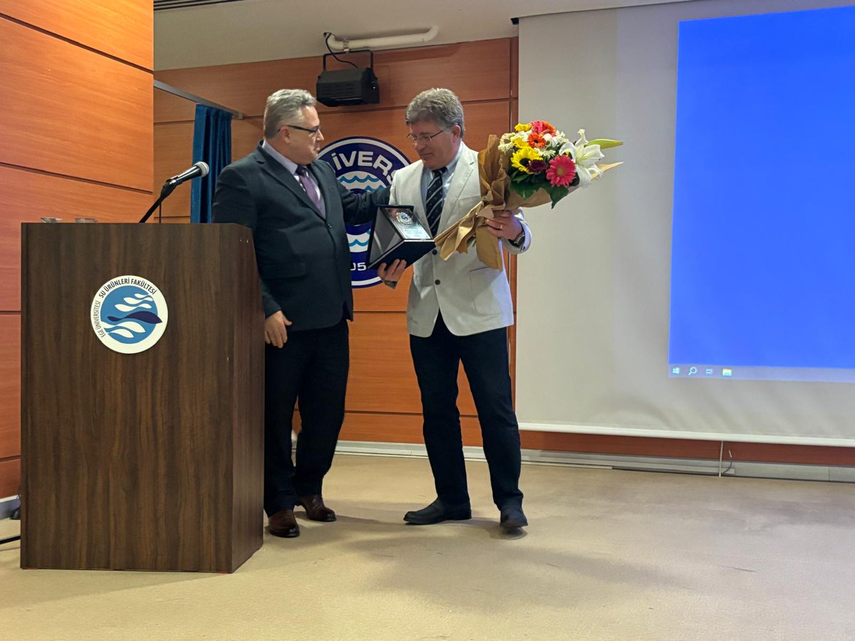 Üniversitemizin 70. Yıl Etkinlikleri kapsamında 07.05.2025 tarihnde Sayın Prf. Dr. Cengiz METİN'in katılımıyla gerçekleştirilen "Kuruluşundan Günümüze Su Ürünleri Fakülteleri" isimli  sunumundan dolayı kendisine  ve katılımcılarımıza teşekkür ederiz. <a href="/ProfNecdetBudak/">Prof.Dr.Necdet BUDAK</a> <a href="/halilsen35/">Halil</a>