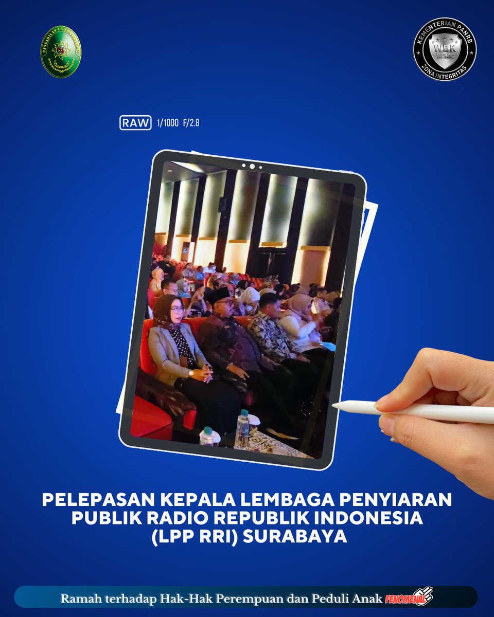 PASurabaya's tweet photo. Surabaya, 30 April 2025 – Wakil Ketua Pengadilan Agama Surabaya, Dr. Hj. ST. Zubaidah, https://t.co/QjAJ4kRATy., S.H., M.H., menghadiri acara pelepasan Kepala LPP RRI Surabaya, Bapak Yanto Prawironegoro, S.H., M.H., yang diselenggarakan secara khidmat dan penuh kekeluargaan. https://t.co/FcOB9qIdva