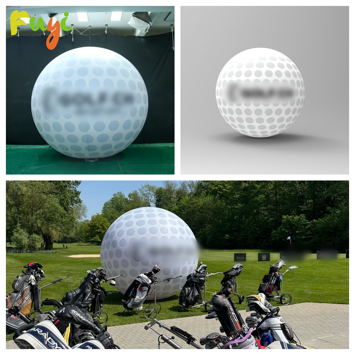 clients feadback of the golf ball , Positive reviews and pictures are our greatest recognition , thank for each client who support us , as a factory , we try our best to do to meet client's demands #goodreview #golfball #inflatableballoon #display