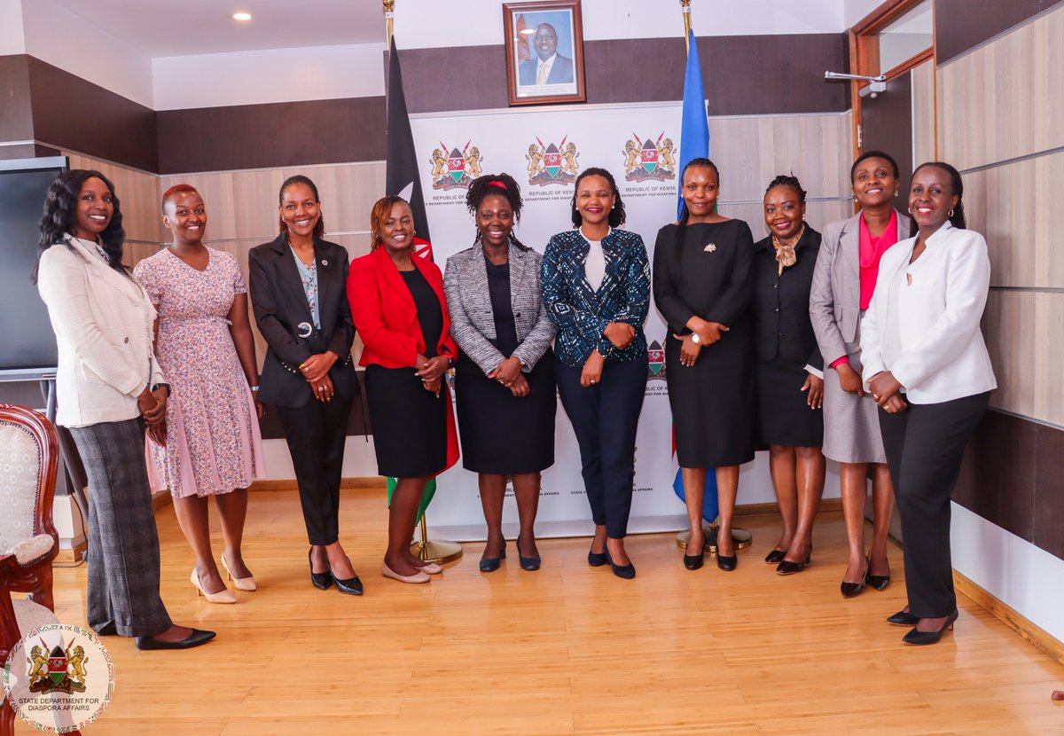 FIDA-Kenya (@fidakenya) on Twitter photo FIDA-Kenya, led by the Chairperson <a href="/wakilickungu/">ckungu</a> and our Executive Director, <a href="/Awireri/">WakiliWambeti</a>, paid a courtesy call to the Principal Secretary for Diaspora Affairs, <a href="/roselinenjogu/">Roseline Kathure Njogu, CBS 🇰🇪</a>. We had a conversation different issues including gender equality and the empowerment of women and girls. FIDA-Kenya, led by the Chairperson <a href="/wakilickungu/">ckungu</a> and our Executive Director, <a href="/Awireri/">WakiliWambeti</a>, paid a courtesy call to the Principal Secretary for Diaspora Affairs, <a href="/roselinenjogu/">Roseline Kathure Njogu, CBS 🇰🇪</a>. We had a conversation different issues including gender equality and the empowerment of women and girls.