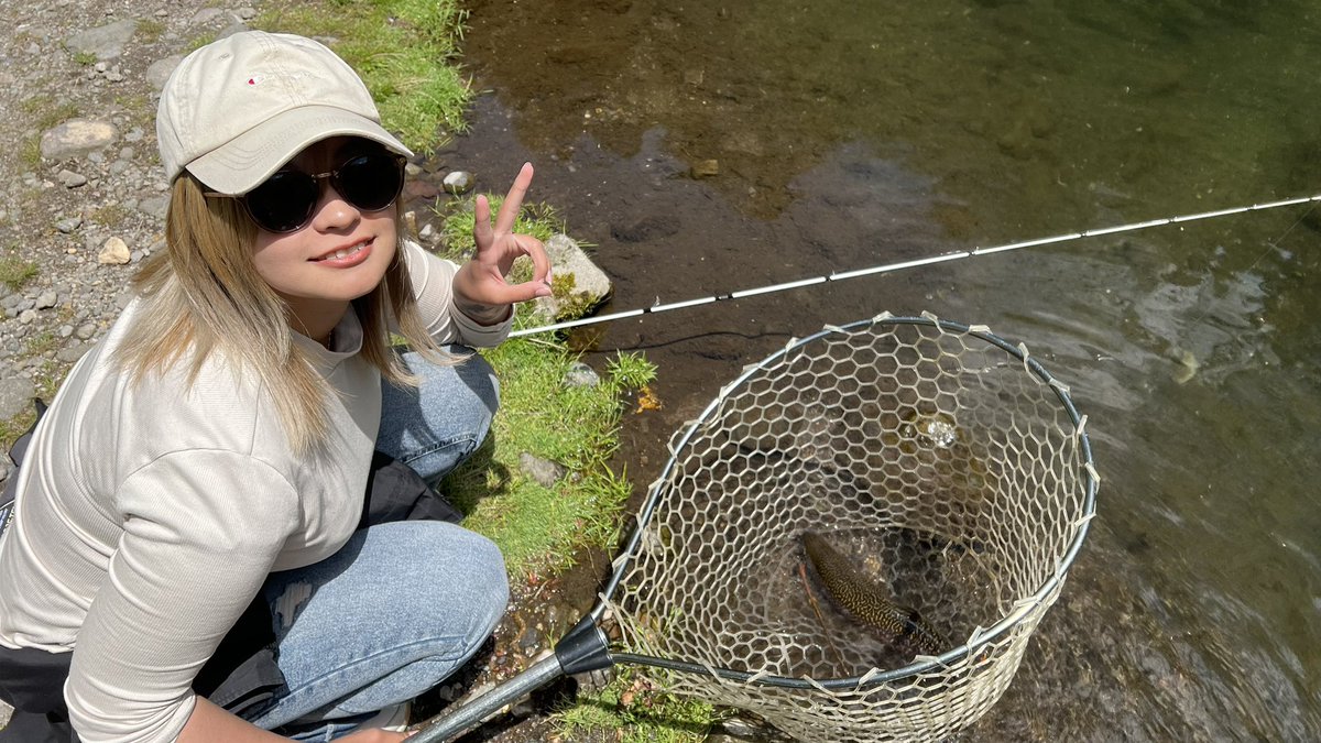 女性アングラー ページ アジズ on X